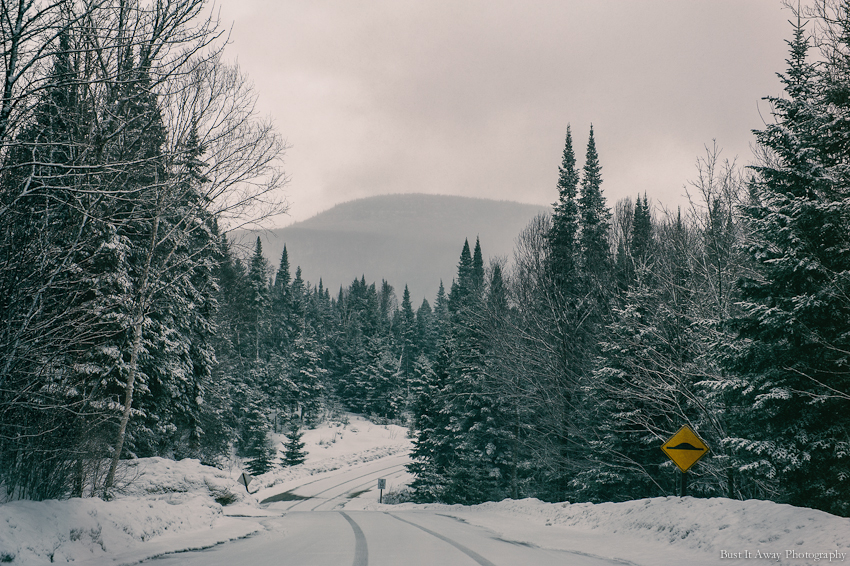 "Lost in Winter" - Mont Tremblant, Quebec - April 2014